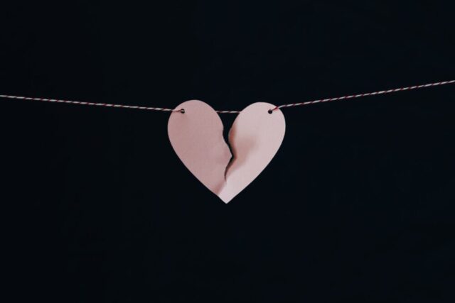 paper heart broken