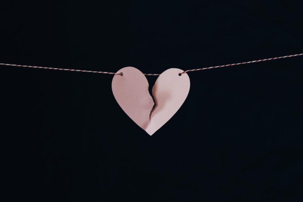paper heart broken