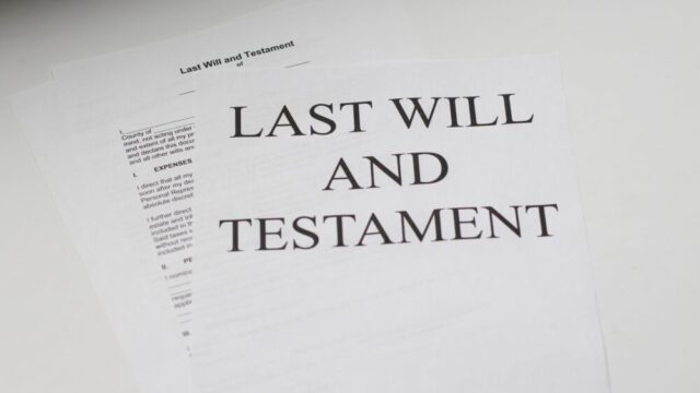 last will document