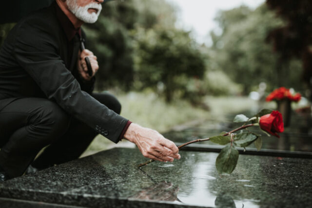 rose grave funeral